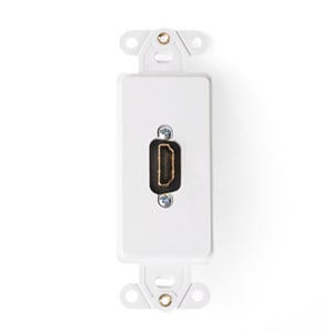 Connector in White