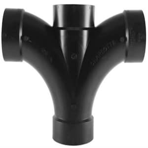2X2X1-1/2X1-1/2 Abs Dbl Fix Tee