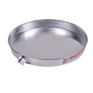 20 Alum Whtr Pan W/ 1 Ftg