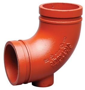 2-1/2 Ptd F/Lock Drn Ell 10