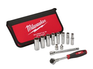 12Pc 3/8 Drv Sae Soc Set