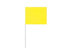 4X5 21 Wire Flag Yell Glo 100 Pk
