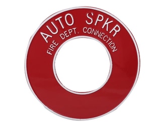 4 in. Automatic Fire Sprinkler Sign