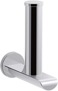 Wall Mount Toilet Tissue Holder in Polished Chrome