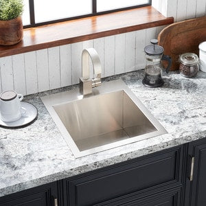 15x15 1B DU/MNT SS SINK 1H *SITKA