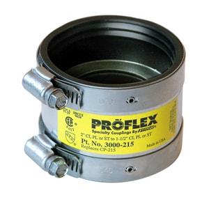 Proflex 2 Ci X 1-1/2 Pvc Stl Coup