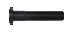 1-1/2X8 Plas Sj Ext Tube Blk