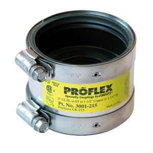 Proflex 2 Pvc Stl X 1-1/2 Cop Coup