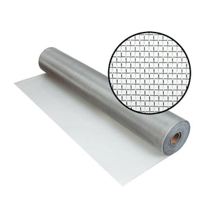 36X100 Ft Brite Alum Scrn