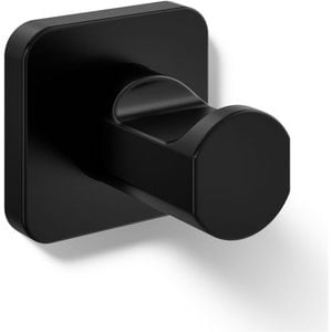 1-Hook Robe Hook in Matte Black