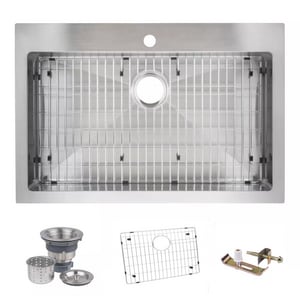 33X22 1H 1B Sr Ss Tm Kitc Sink