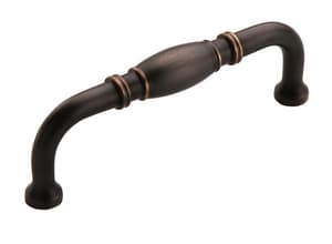 Granby 3-3/4 in (96 mm) Center-to-Center Oil-Rubbed Bronze Cabinet Pull