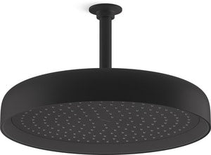 Single Function Showerhead in Matte Black