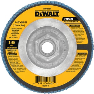 4-1/2X5/8-11 60G T27 Hp Flap Disc