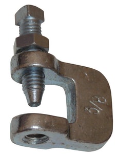 3/8 Z/Plt Mi C Clmp W/L/Nut
