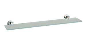 Glass Shelf Polished Chrome
