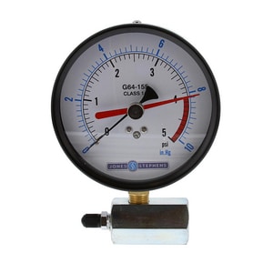 5 Lb Gas Test Assy W/ 4 In Face