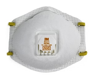 8511 Disp Respirator 10/Pk 8Pk/Cs