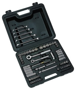 Set Dr Skt 1/4 + 3/8 Dr 75 Pc