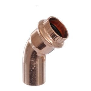 3/4 in. Copper Press 45° Street Elbow