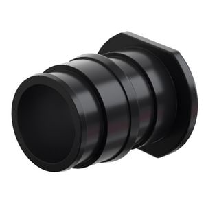 2 in. Plastic PEX Expansion Plug in Black