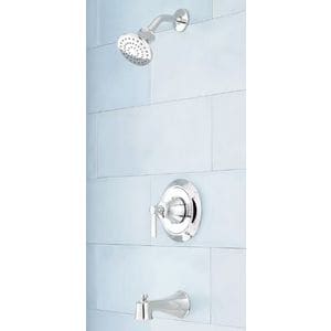 One Handle Single Function Bathtub & Shower Faucet in Chrome (Trim Only)