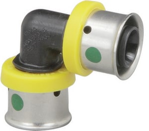 Lf 1-1/4 Plymr Pex Press 90 Ell