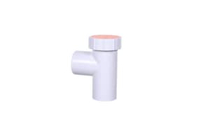 3/4 Cndst Drn Co Tee W/ Serv Port