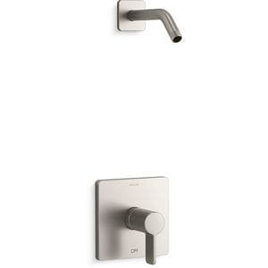 Single Handle Shower Faucet in Vibrant® Brushed Nickel (Trim Only)