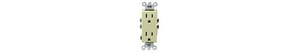 15A 125V Decora Dup Recept Ivor