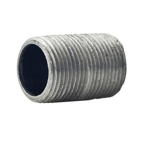 1/8Xclose Blk Stl Nip