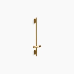 31-15/16 in. Shower Rail in Vibrant® Brushed Moderne Brass