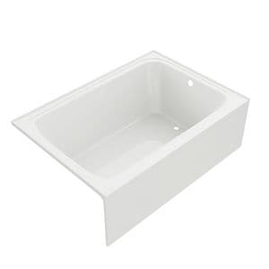 60X42 Rh Acr Tub W/Skt *Hillsbor Wh