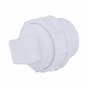 1-1/2 Pvc Dwv Ftg Co Adpt W/Plug