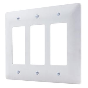 3G Deco Wall Plt Whit *X