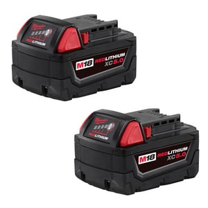 M18 Xc5.0 Ext Capa Batry 2Pk