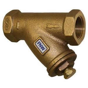 1 in. Wye Cast Bronze NPT 20 Mesh Valve Strainer