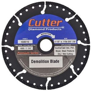4-1/2 in. Diamond Blade