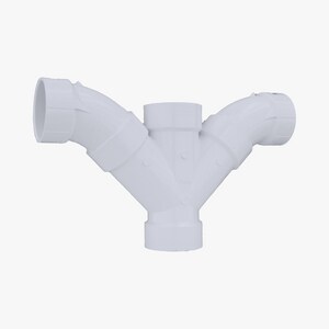 2X1-1/2 Pvc Dwv Dbl Comb