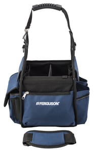 9 In Open Tool Bag W/ Shldr Strp