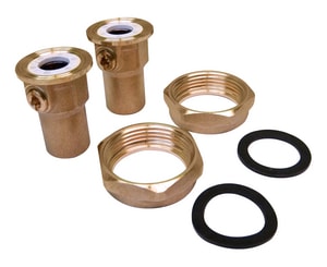 Lf 1/2 Brz Union Iso Vlv Set