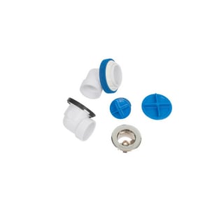 1-1/2 in. Plastic Rough Kit with Test Kit in Chrome