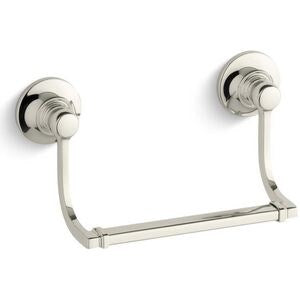 9-1/4 in. Towel Bar in Vibrant Polished Nickel