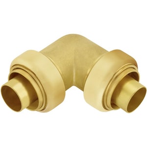 Lf 1-1/2 Brs 90 Ell Plumbite