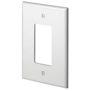 1G Jumbo Wall Plt Whit *Decora Plas