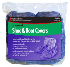 Wp Shoe Cvr Booties Blue 10Pr