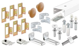 72 Bi-Fold Clst Track Kit