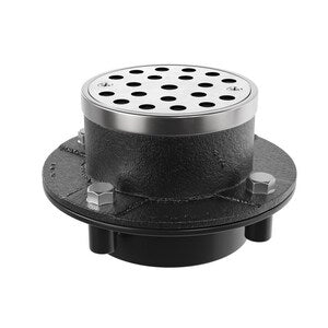 2 Abs Shwr Drn W Ci Strainer