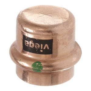 3/4 in. Copper Press Cap