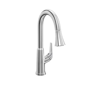 Single Handle Pull Down Kitchen Faucet in